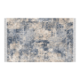 Obojstranný koberec, vzor/modrá, 80x150, GAZAN