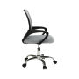 Kancelárska stolička,  sivá/čierna, DEX 2 NEW