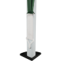 Rýchlorozkladací nožnicový altánok 2x2m, zelená TREKAN TYP 1