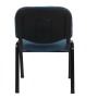 Kancelárska stolička, tmavomodrá, ISO 2 NEW