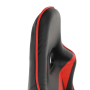 Kancelárske/herné kreslo s Bluetooth reproduktormi, čierna/červená, CARPI