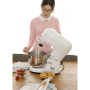 TEMPO-KONDELA KANTE, kuchynský robot, 1800 W, 5 l, lesklá biela/chróm