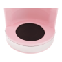 TEMPO-KONDELA DOTS TYP 3, prekvapkávací kávovar, ružová, plast/kov