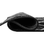 Koberec, čierna/vzor, 57x90 cm, MATES TYP 1