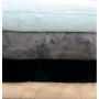 Kožušinová deka, béžová, 150x180, RABITA TYP 2