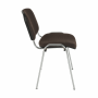 Kancelárska stolička, hnedá, ISO C24