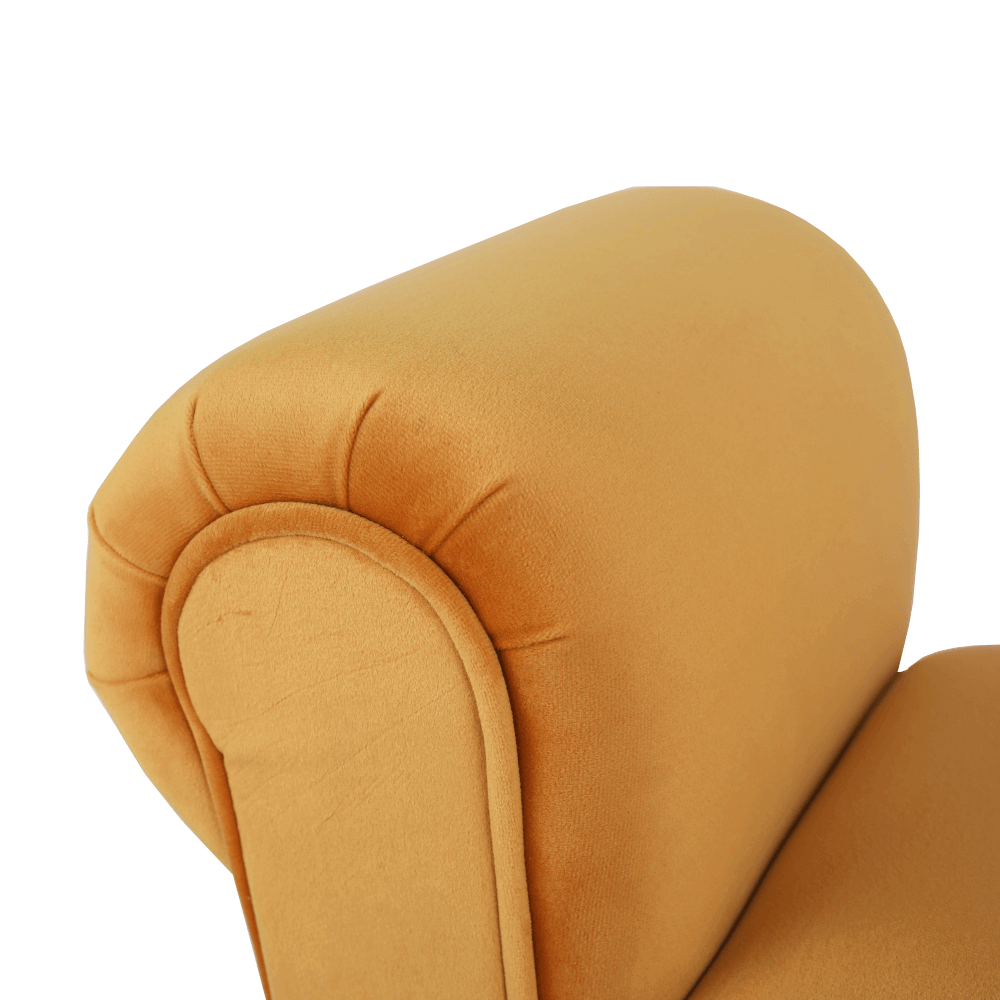 Lavica, Velvet látka, medovohnedá/čierna, BURDA - Image 11