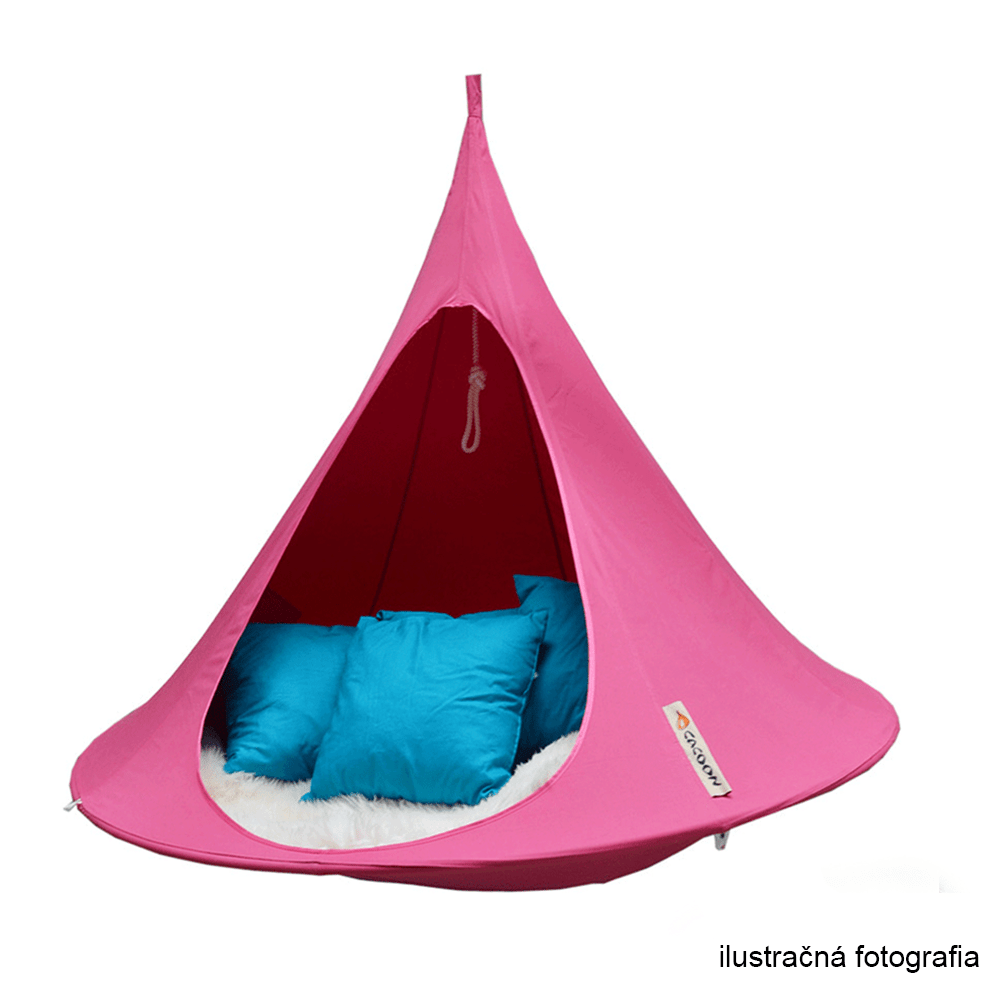 Závesné hojdacie kreslo, svetlosivá, KLORIN NEW BIG SIZE CACOON HAMMOCK - Image 10